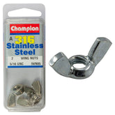 Champion - WING NUTS-STAINLESS STEEL-M5x0.8-316/A4 | MWN5
